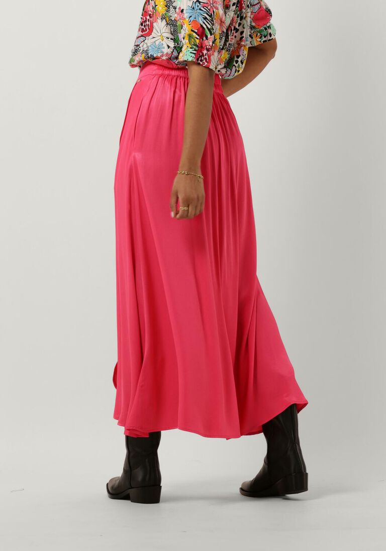 POM AMSTERDAM roze pom amsterdam midirok skirt 7313