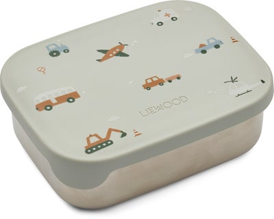 LIEWOOD Arthur Matboks og Falk Flaske, Vehicles/Dove Blue