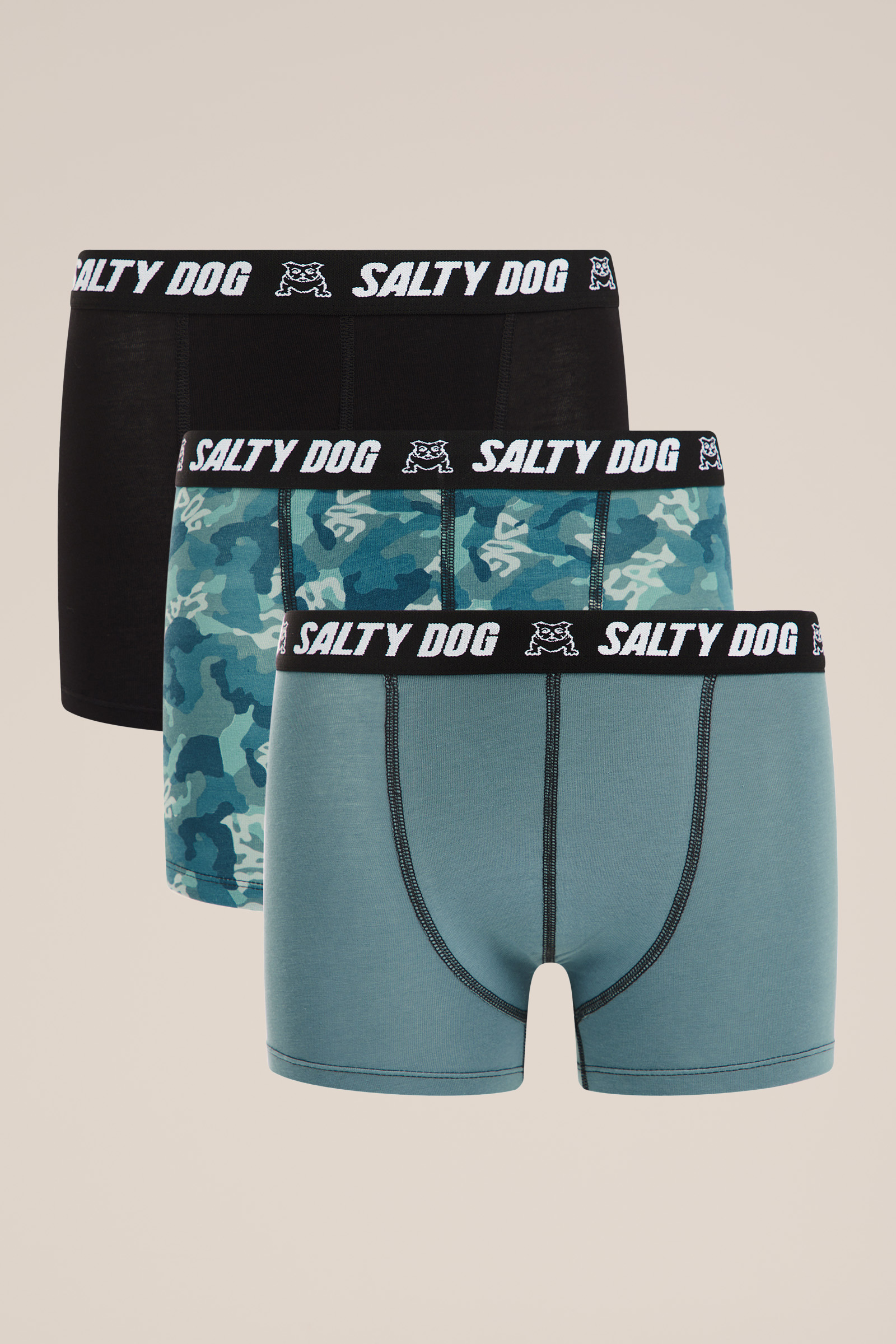 Jongens boxershorts, 3-pack WE Fashion Multikleur