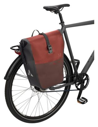 Paire de Sacoches de Porte-Bagage Vaude Aqua Back Color Rouge (x2)