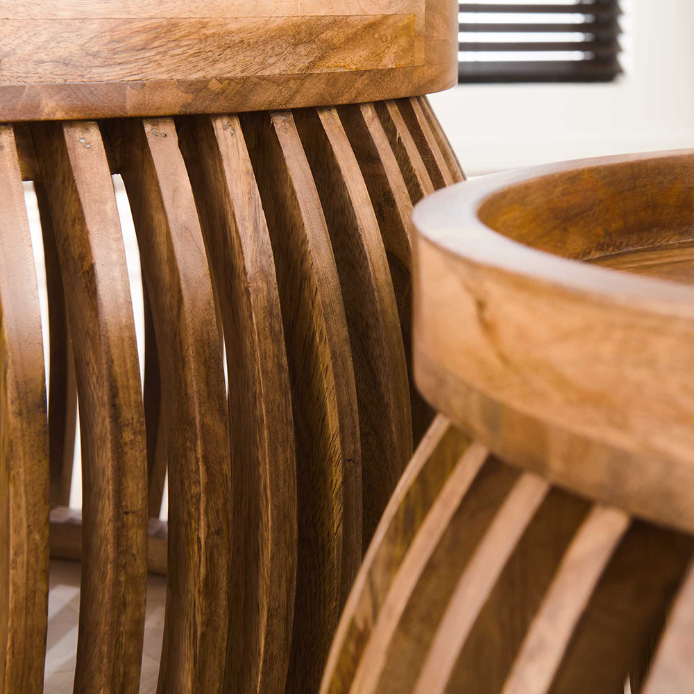 Salontafel Uithoorn rond - set van 2