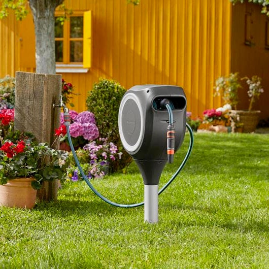 Gardena tuinslangbox RollUp S wit 15 m