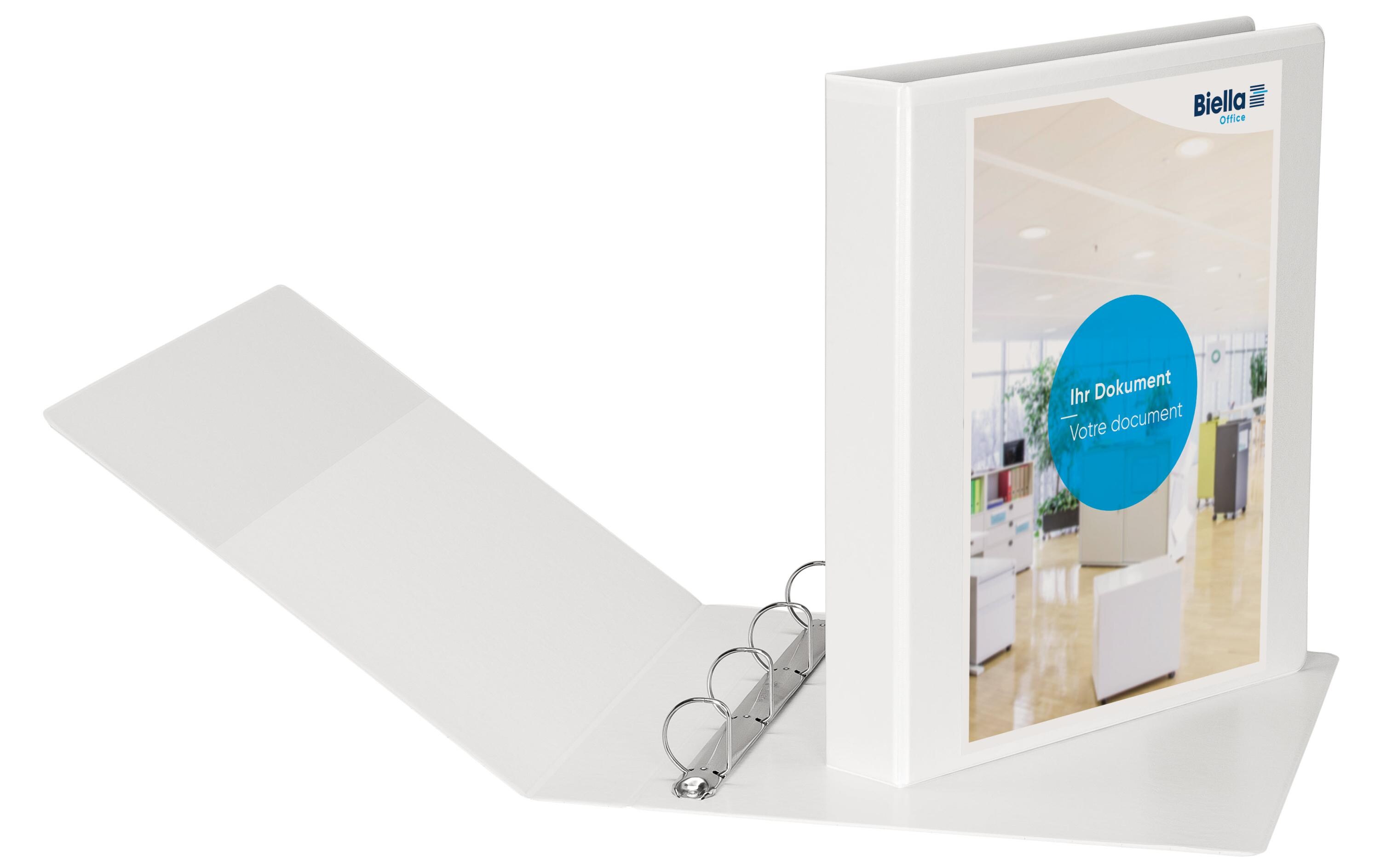 Zeigebuch Creative XL 4.5 cm 4 Ringe, WeissZeigebuch Creative PP XL 3.5 cm