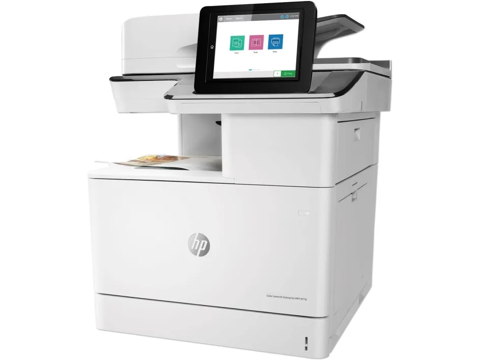 HP Color LaserJet Enterprise MFP M776dn - Multifunktionsprinter - farve - laser - 297 x 864 mm (original) - A3 (medie) - op til 46 spm (kopiering) - op til 46 spm (udskriver) - 650 ark - USB 2.0, Gigabit LAN, USB 2.0 vært