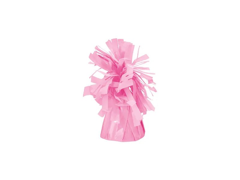 Lichtroze Ballon Gewicht 7cm 4st