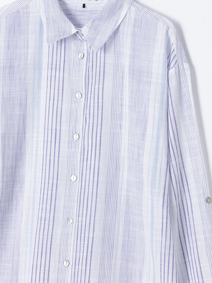 Caftan longo - Azul