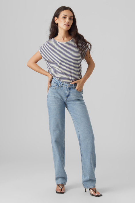 Vero Moda blauwe dames t-shirt