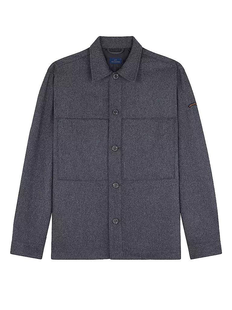 PAUL & SHARK Overshirt  grau
