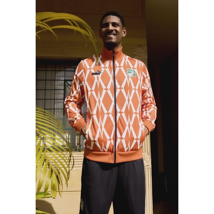 Côte D'Ivoire Veste FtblCulture Africa Cup of Nations 2023 - Orange