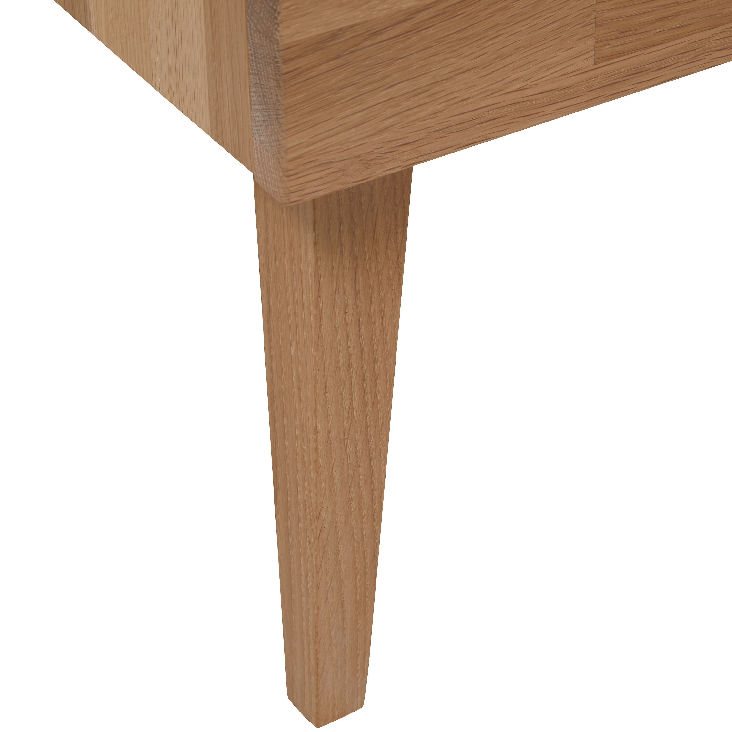 CARA Nachttisch - Eiche / B: 45.0 cm x T: 37.0 cm x H: 60.0 cm