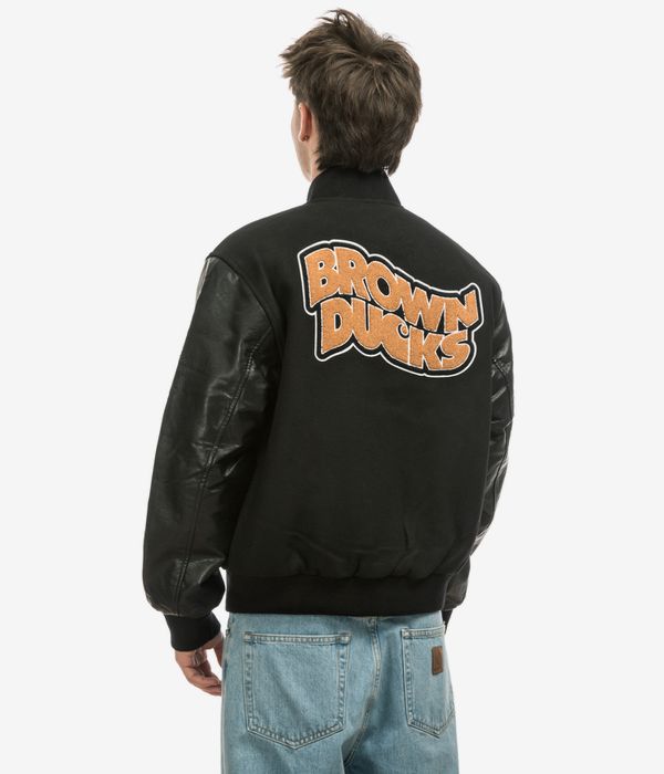 Carhartt WIP Brown Ducks Bomber Jacke (black black)