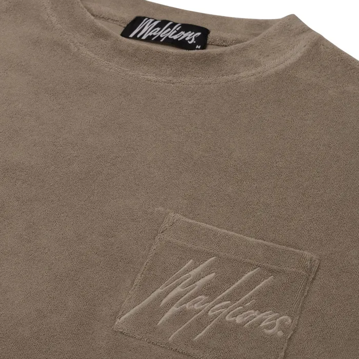 Malelions Signature Towelling Shirt Heren
