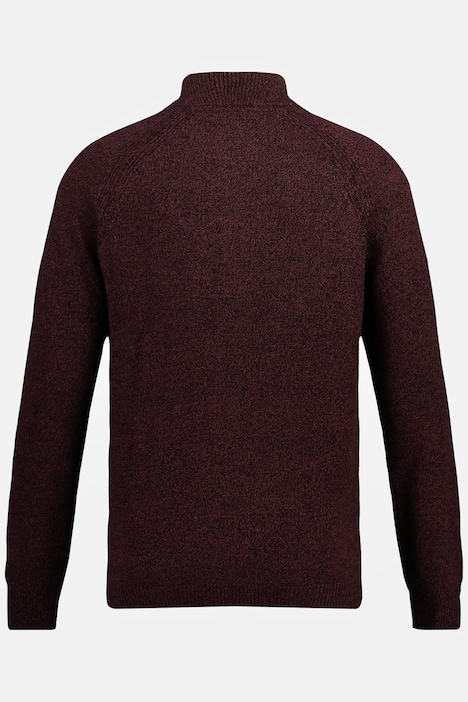 Strickjacke, two tone, Raglan