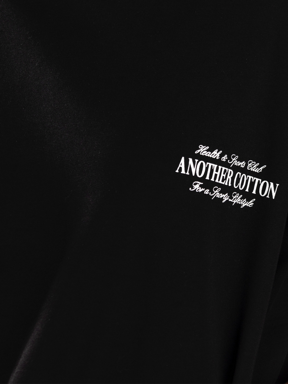 Another Cotton Lab Health And Sports Club Oversized T-Shirt black