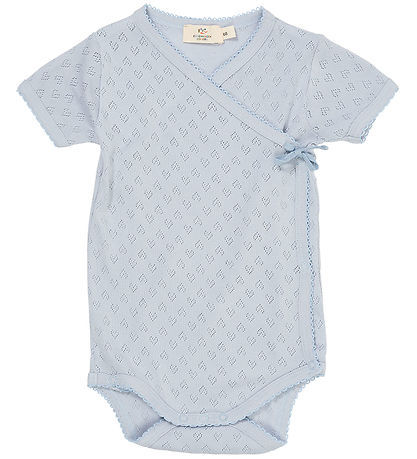 Copenhagen Colors Wickelbody k/æ - Dusty Blue