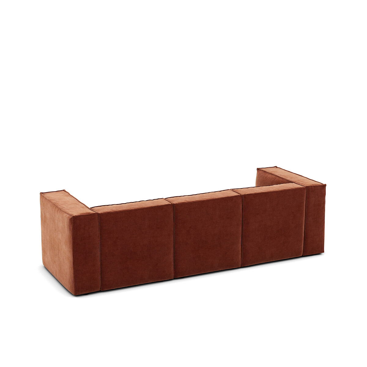 LA REDOUTE INTERIORS<br>Banco modular, 3 zit, roda canelada vintage Seven