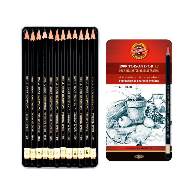 Koh-i-Noor Bleistift Toison d'Or 1900, 12er-Set