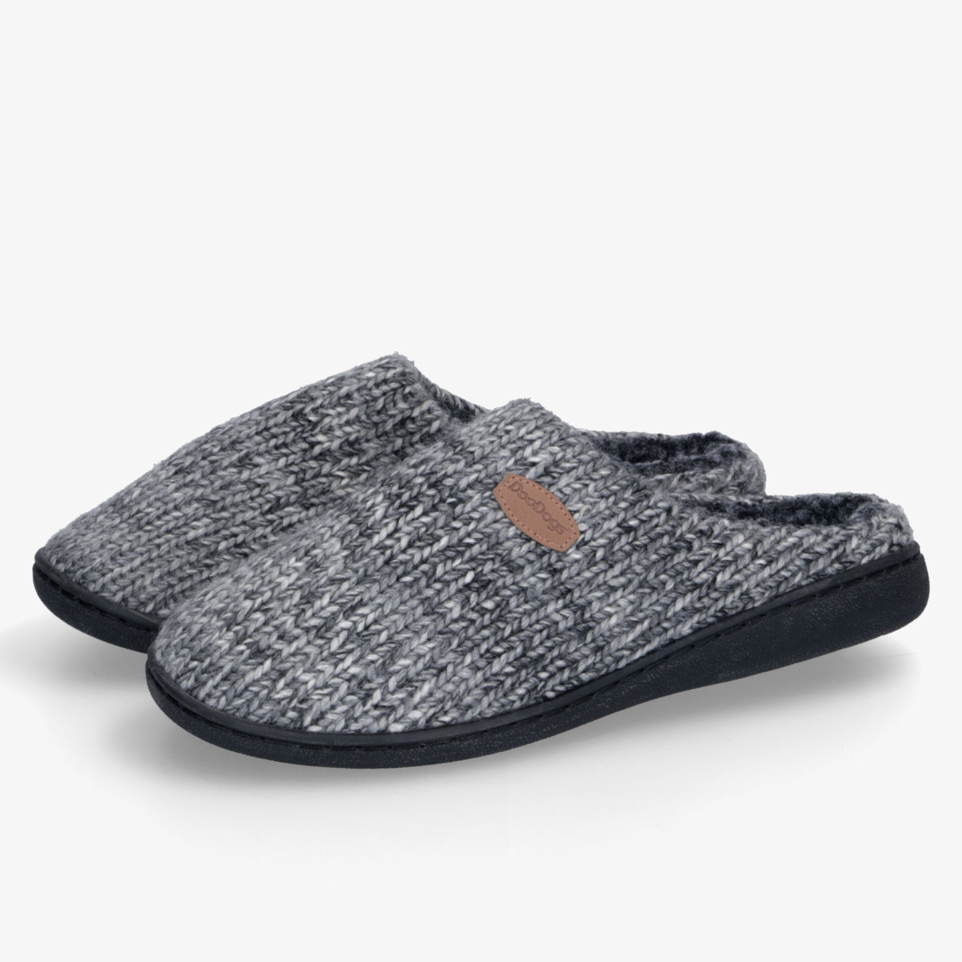 DooDogs Unisex Pantoletten grau