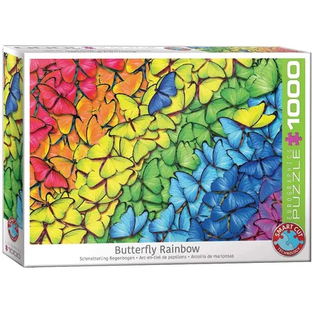 Eurographics Schmetterling Regenbogen, 1000 Teile