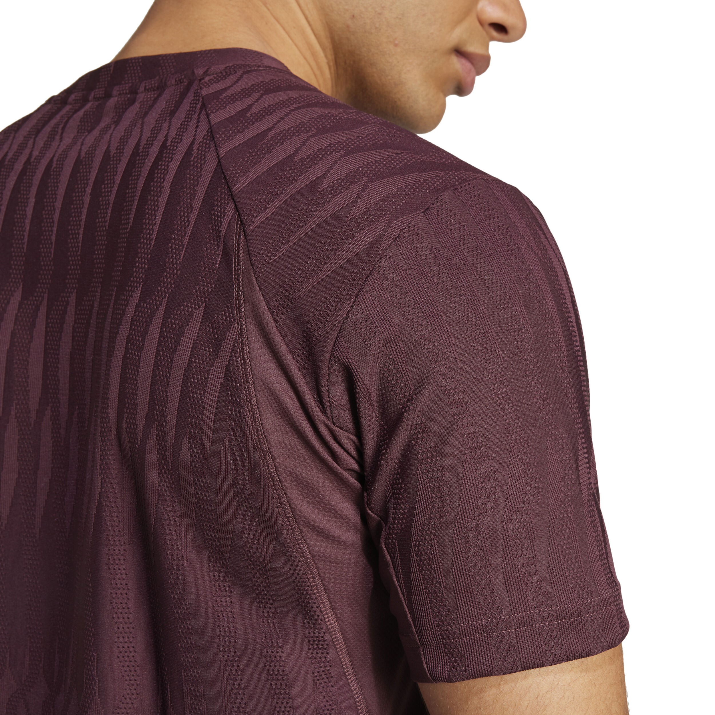 adidas Freelift T-shirt Hommes - Rouge Foncé