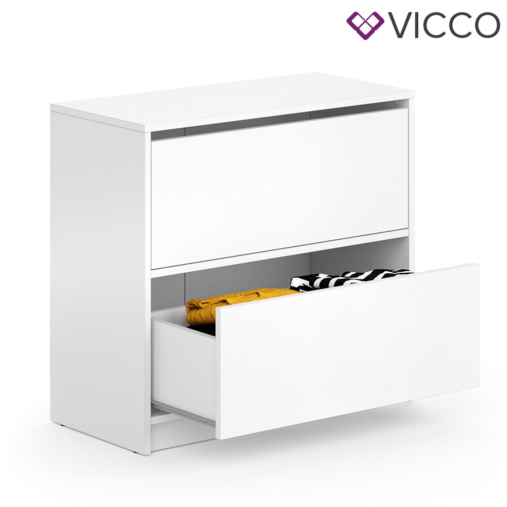 Vicco Kleiderschrank GUEST - Schubladenset zweiteilig Modul Regal Erweiterung