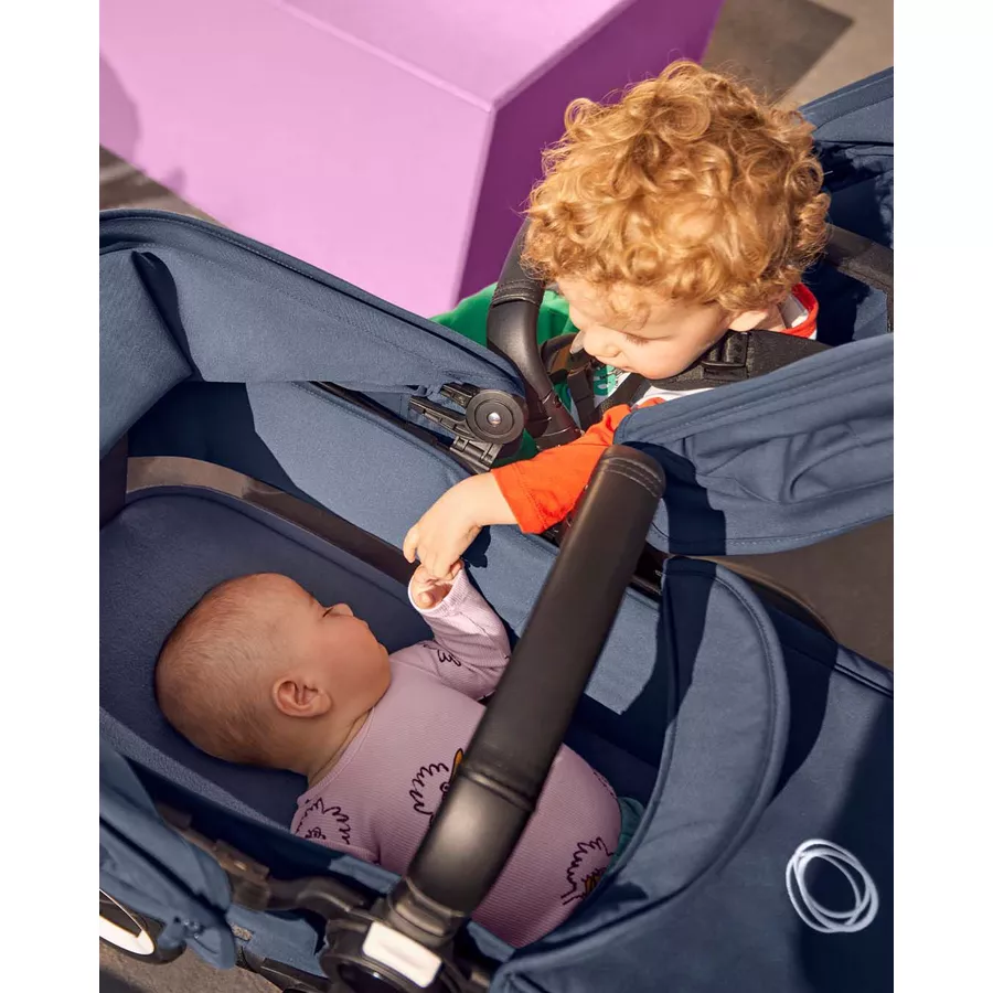 bugaboo Geschwisterwagen Donkey 5 Duo Complete BlackForest Green