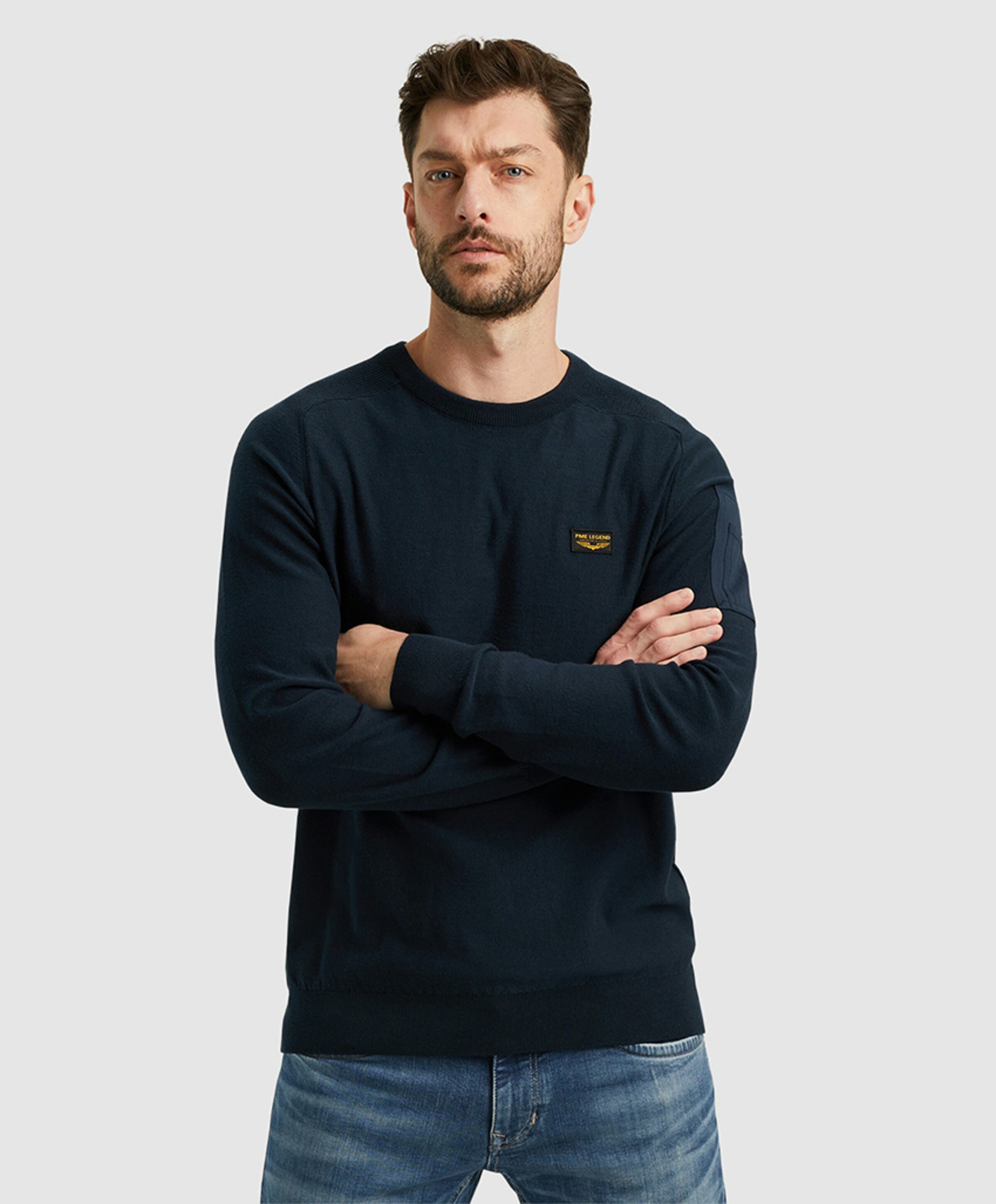 PME Legend Heren trui blauw