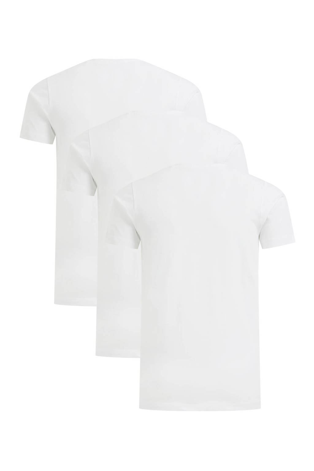 WE Fashion T-shirt - set van 3 wit