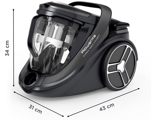 ROWENTA - Aspirateur traîneau RO7935EA Silence Force Cyclonic Parquet