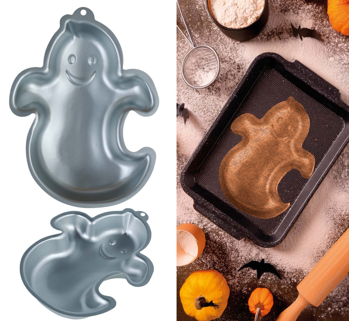 Halloween Koekvormpjes Geest 28cm