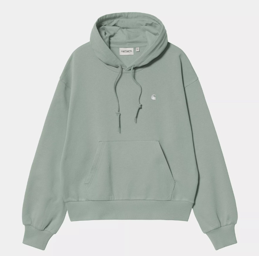 Carhartt WIP W' Hooded Casey Sweatshirt Peanut / Silver