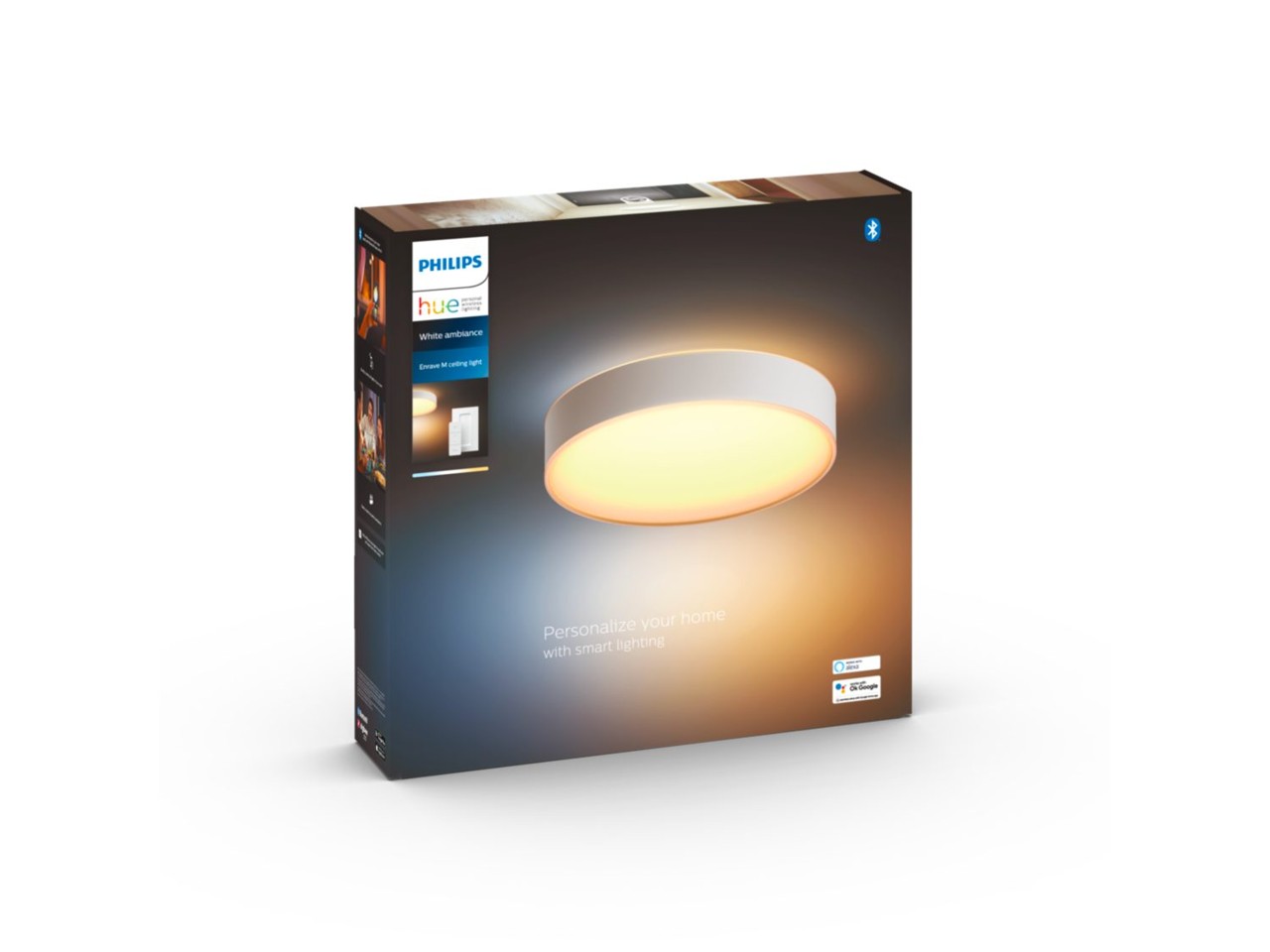 Philips Hue - Enrave Ceiling Lamp Medium -38 cm - WhiteAmbiance