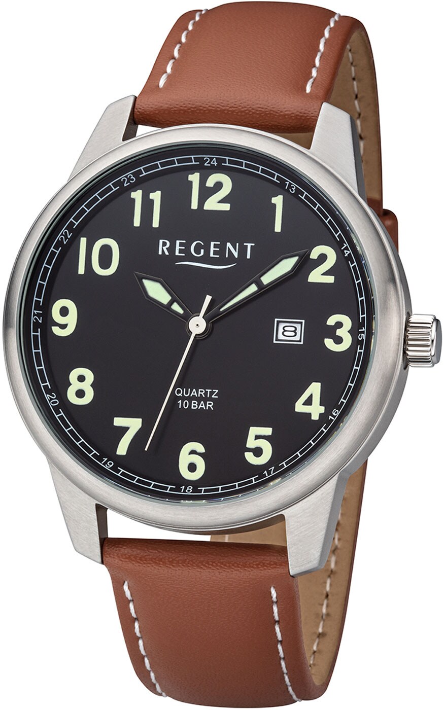 Regent Herrenarmbanduhr F-1239 - 41 mm