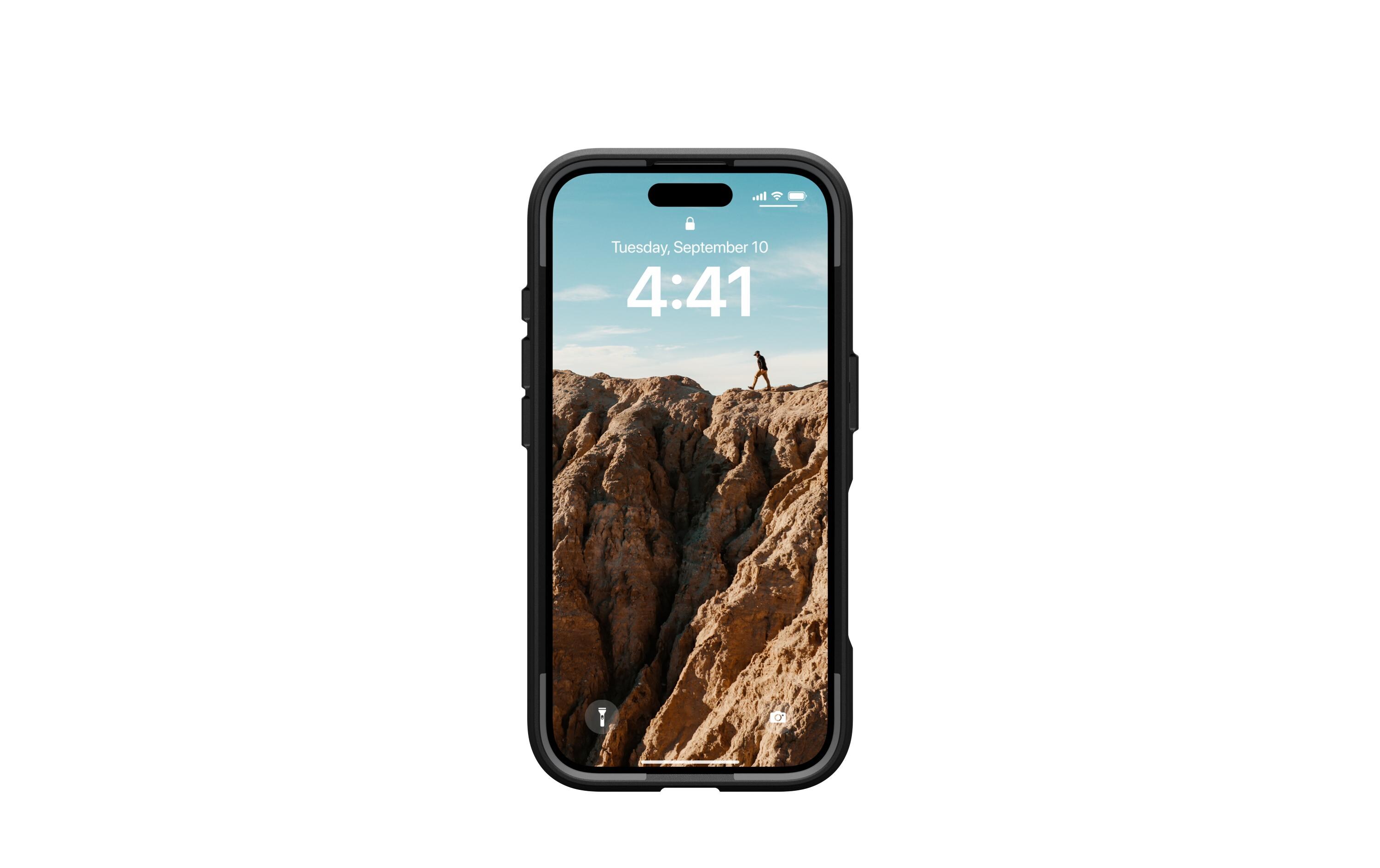 Back Cover Civilian Case iPhone 16 BlackSchutzhülle für das Apple iPhone 16