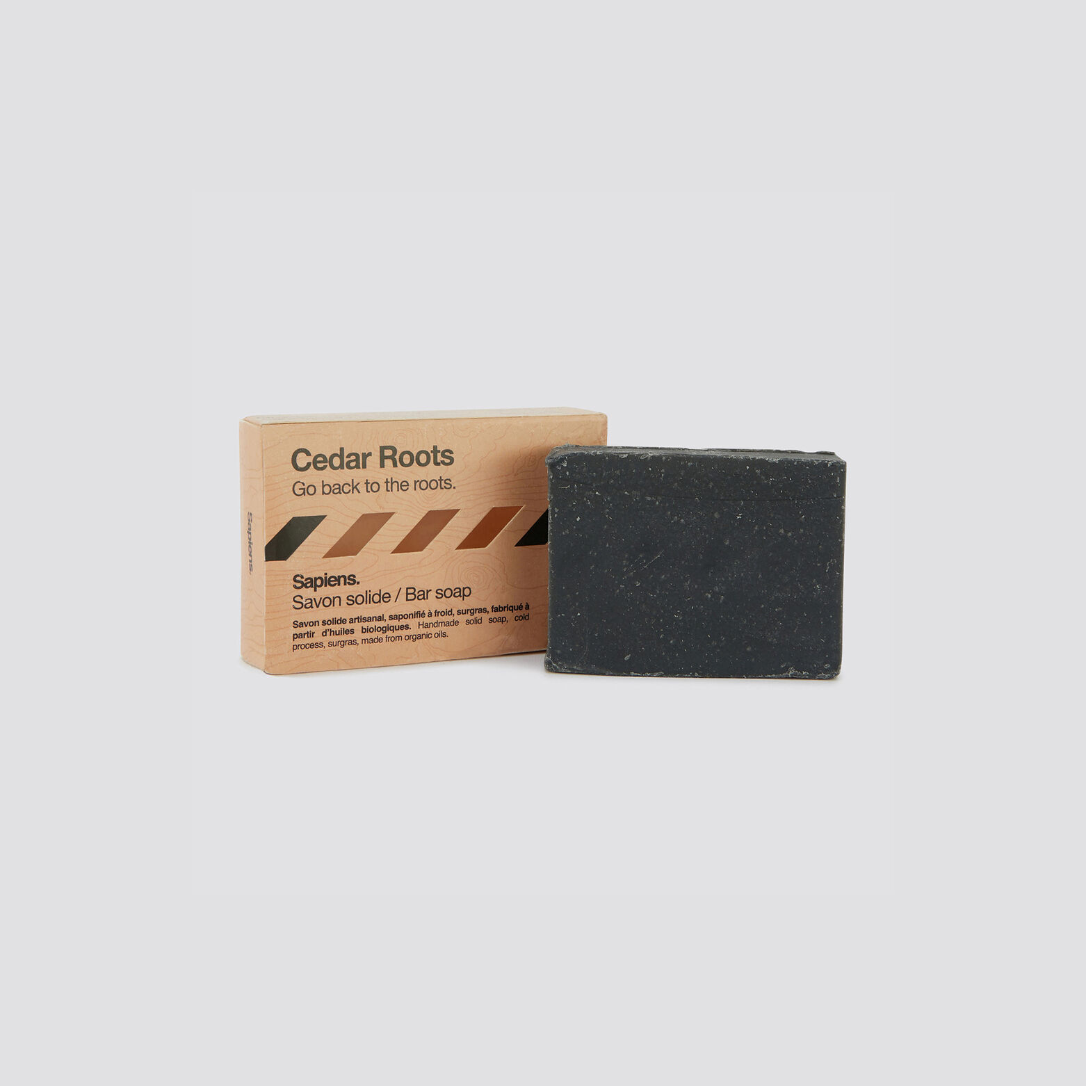 Savon solide cedar roots Multicolore