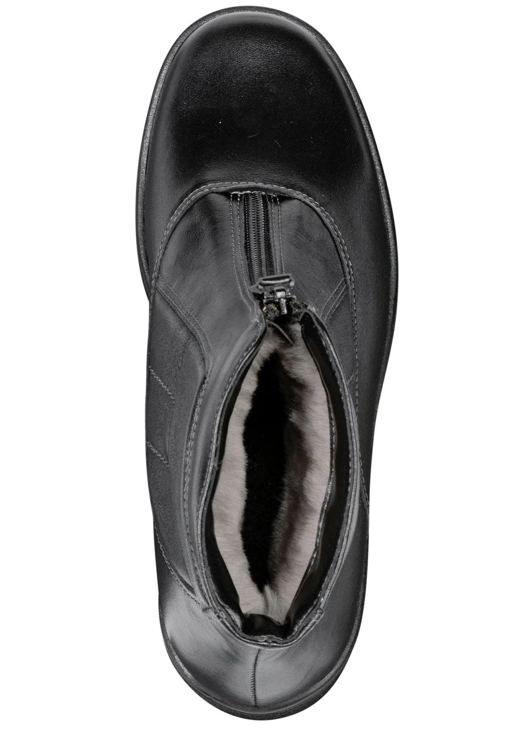 ELENA EDEN Reißverschluss-Stiefelette aus bestem Nappaleder