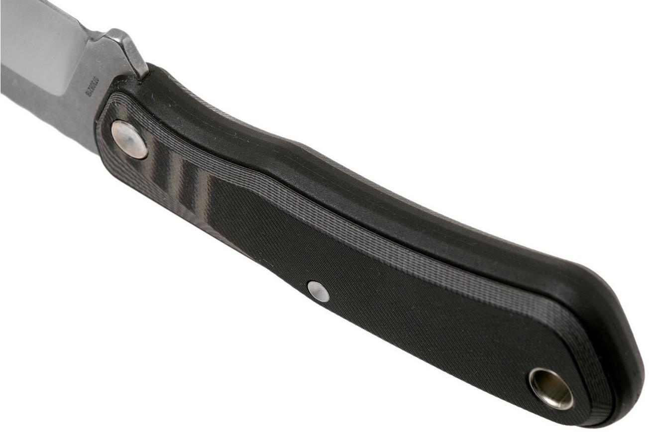 Gerber Downwind Fixed Drop Point 30-001817 Black G10, outdoormes