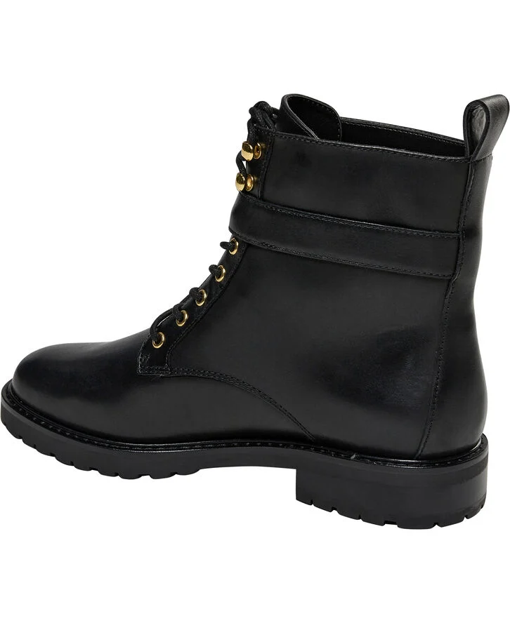 Lauren Ralph Lauren Eldridge Burnished Leather Boot Sort