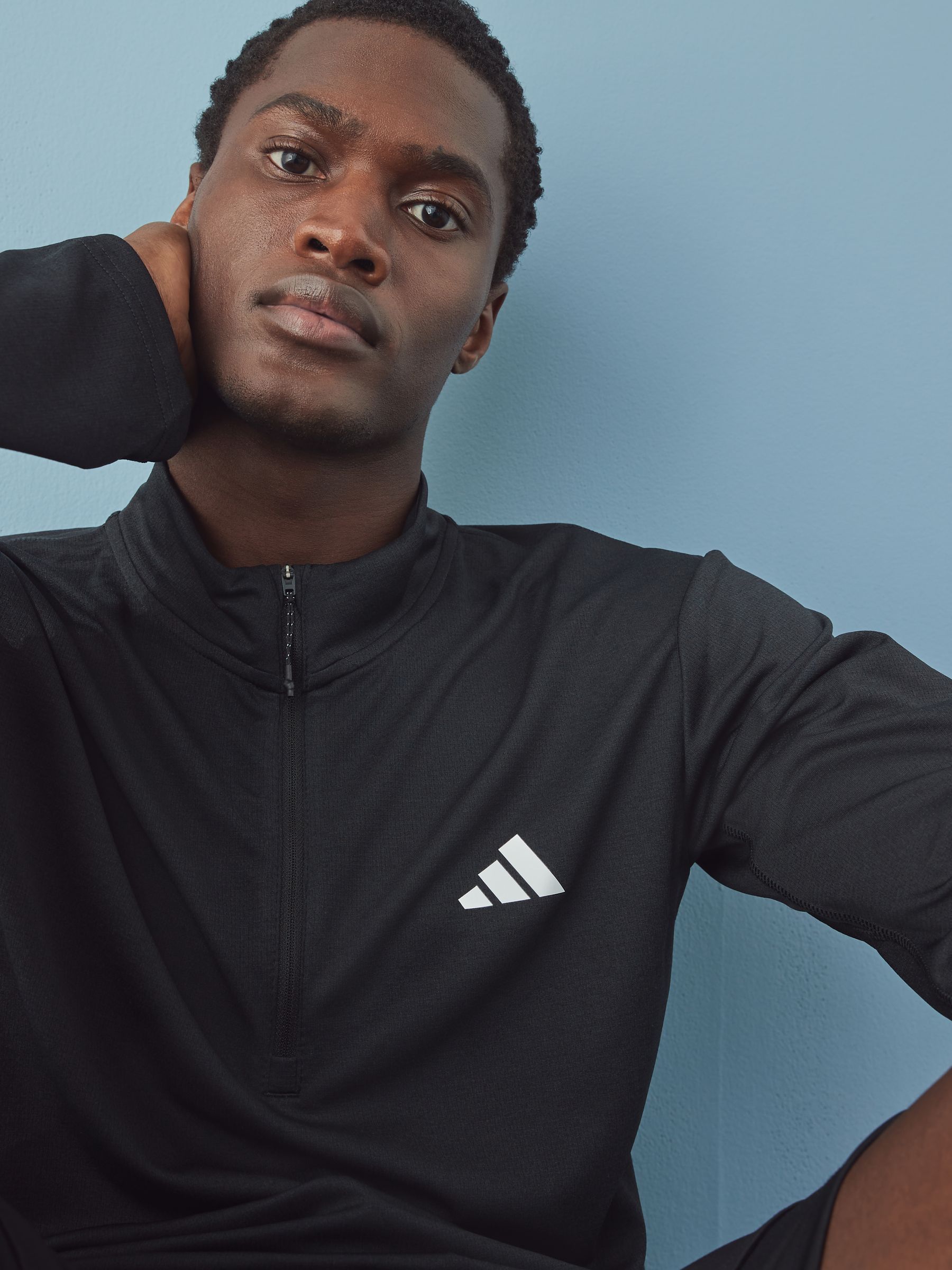Zwart - adidas Train Essentials Sweatshirt met Lange mouwen
