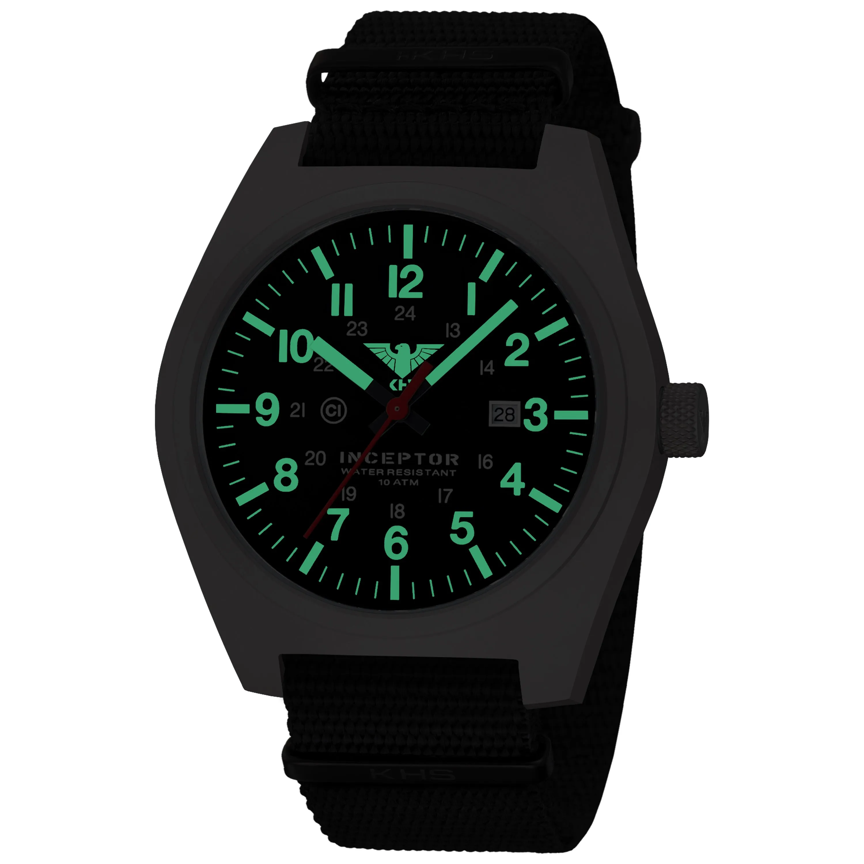 KHS -  Armbanduhr Inceptor Steel Natoband