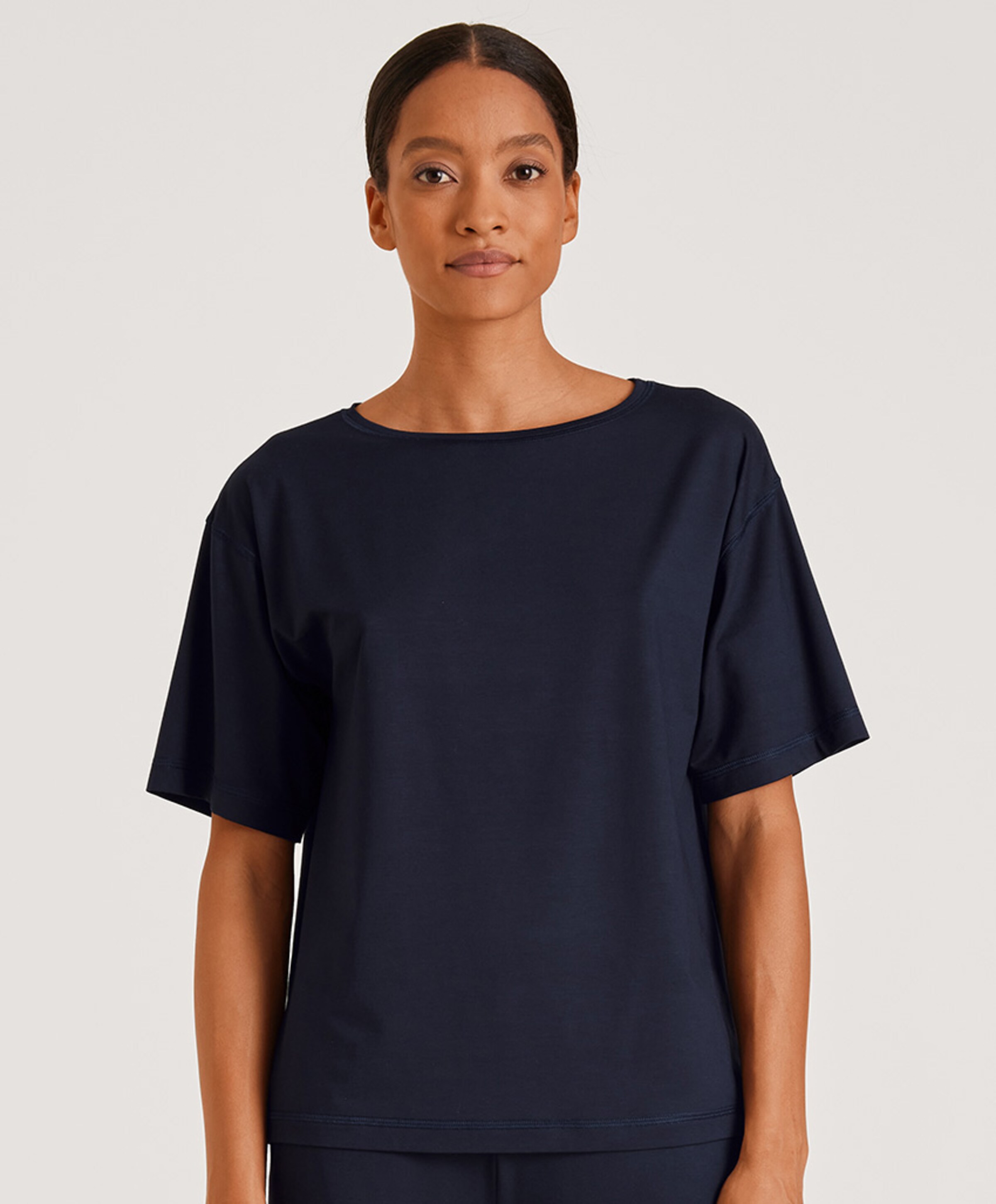 Calida Dames pyjamatop blauw