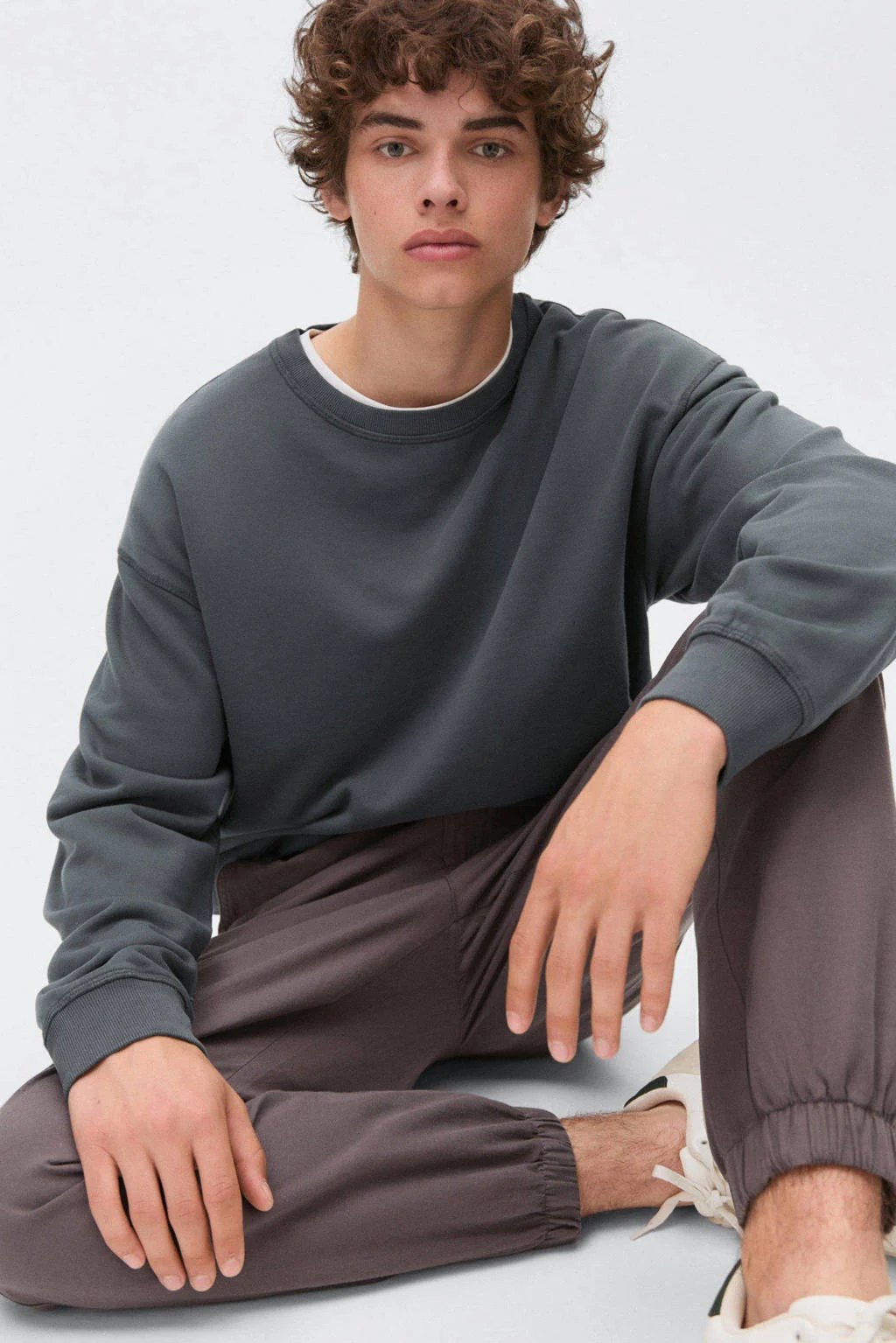 MANGO TEEN sweater antraciet