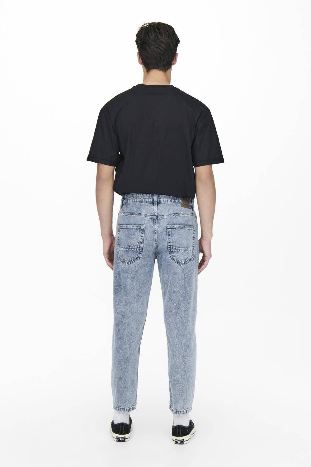 ONLY & SONS tapered fit jeans ONSAVI  1421  blue denim