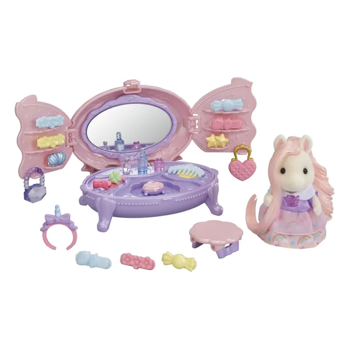 Sylvanian Families La coiffeuse de la fille Poney