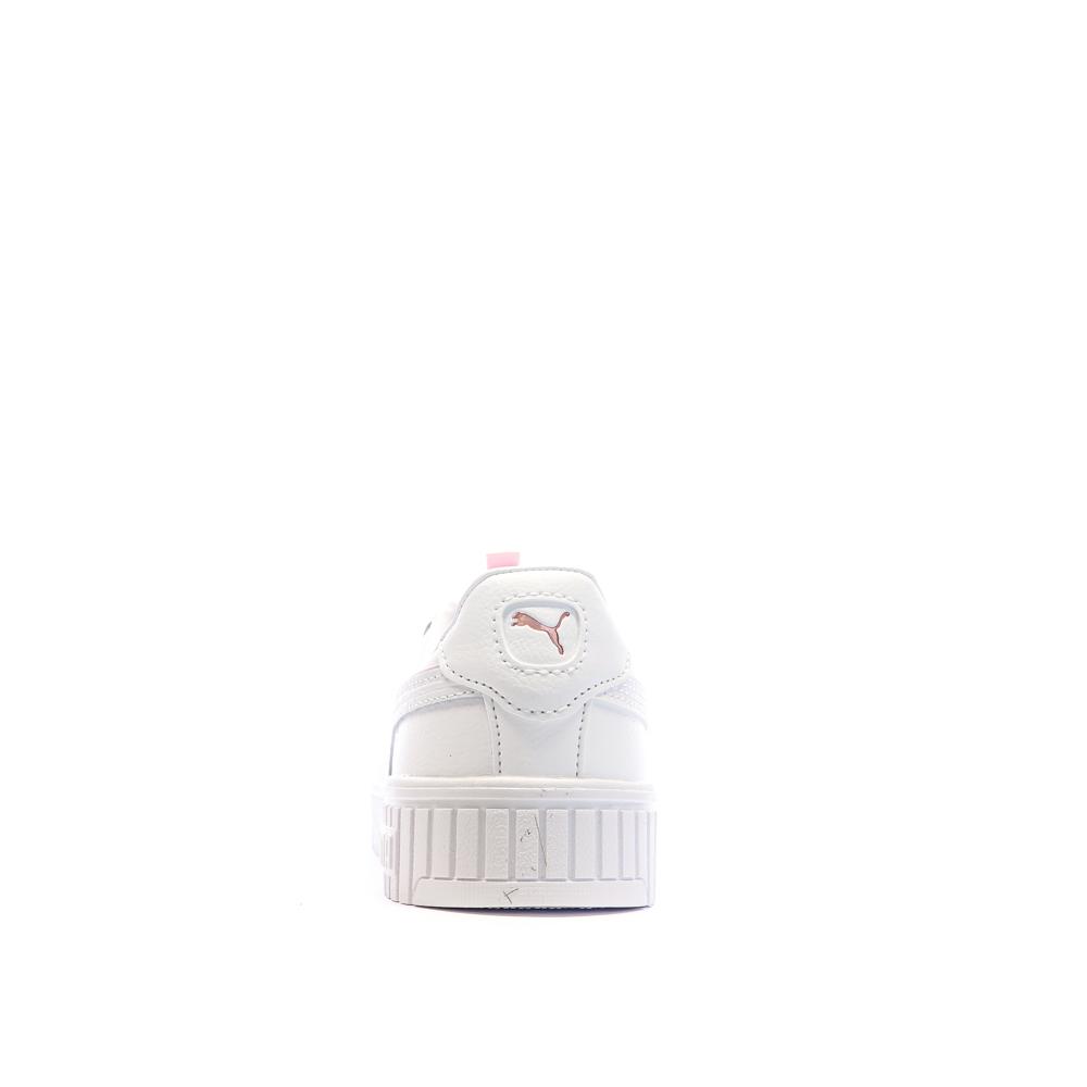 Puma Baskets Blanches/Roses Femme Puma Carina 2.0