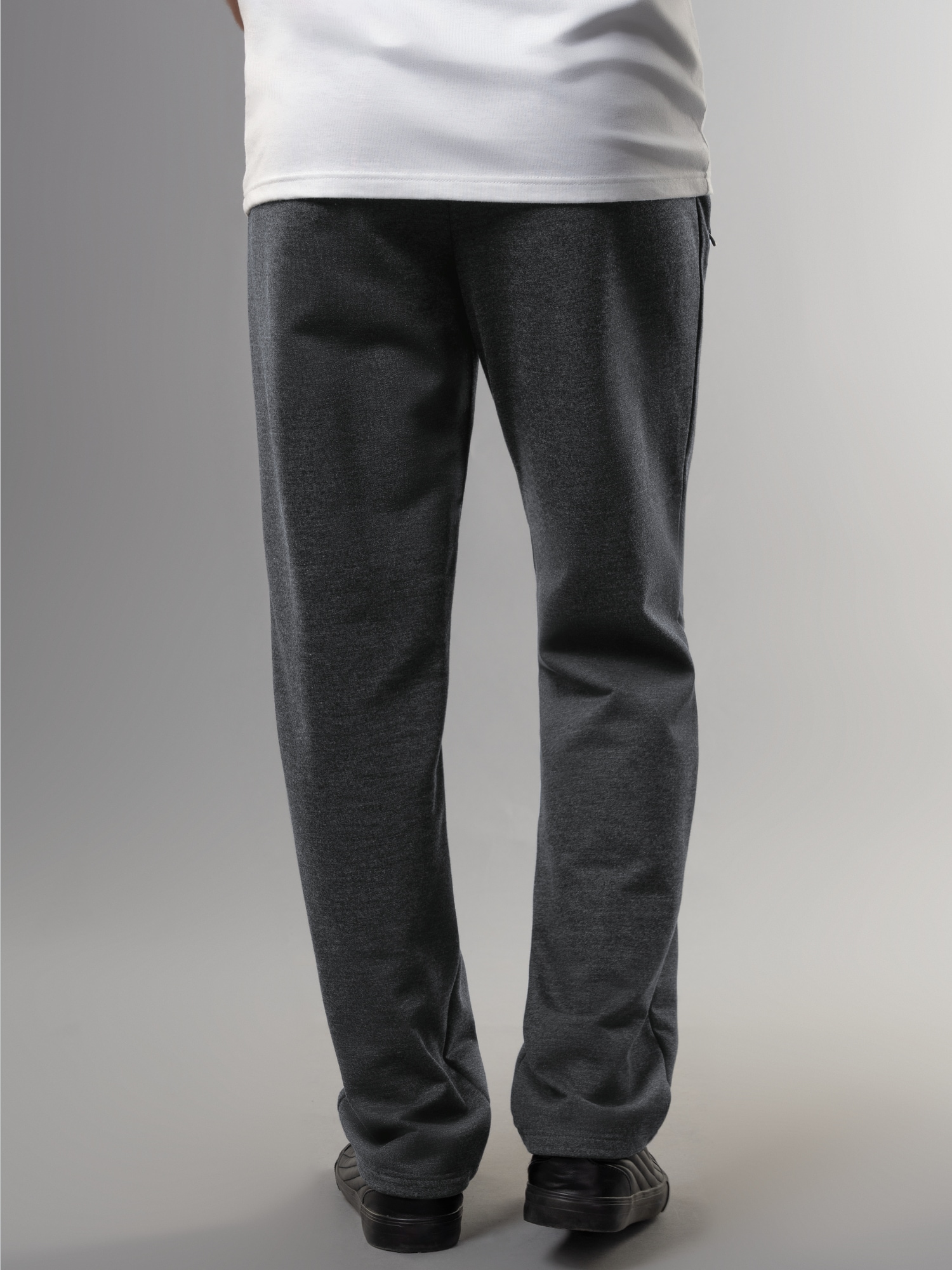Freizeithose aus Sweat-Qualität Anthrazit-melange
