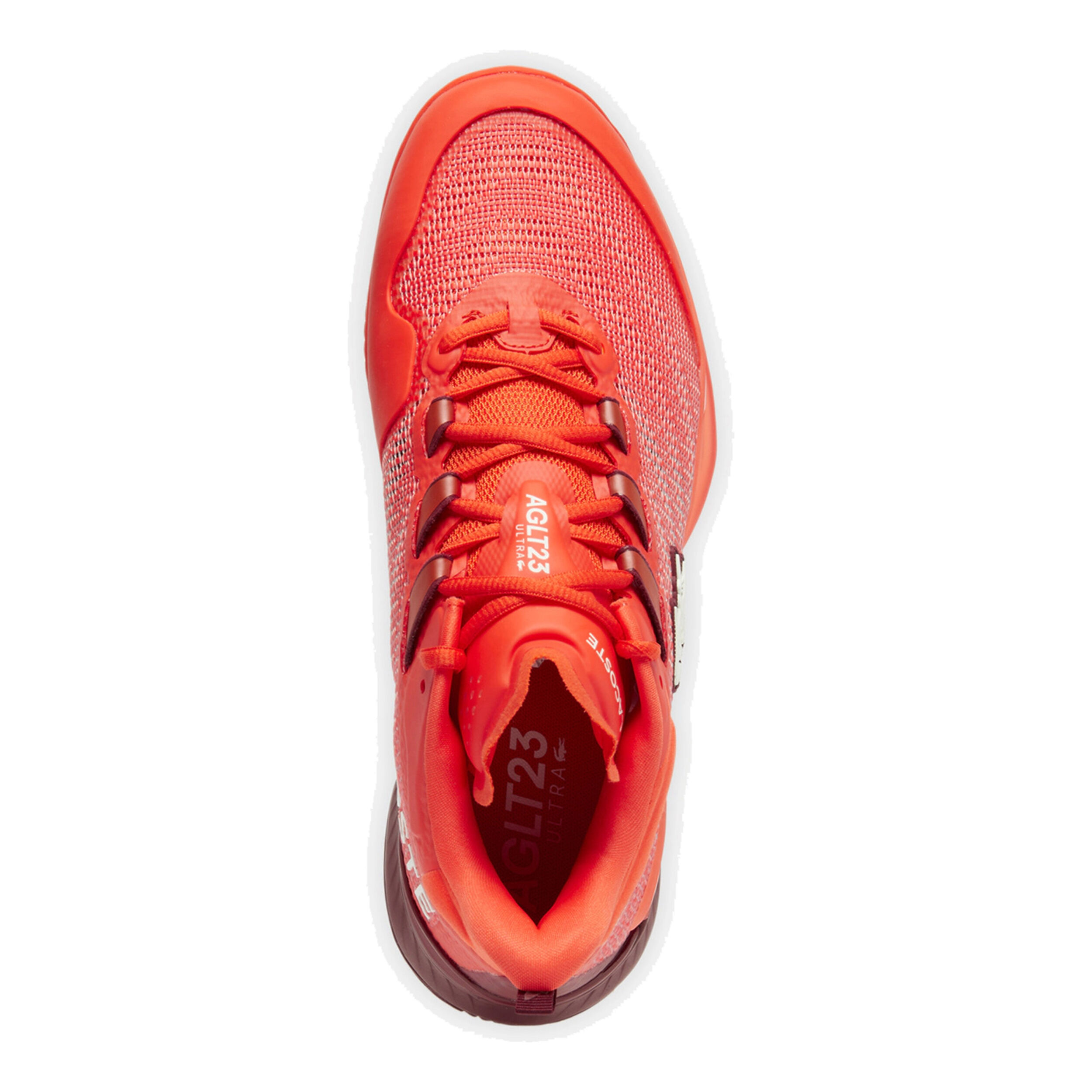 Lacoste AG-LT Ultra Chaussure Terre Battue Hommes - Orange , Rouge Foncé