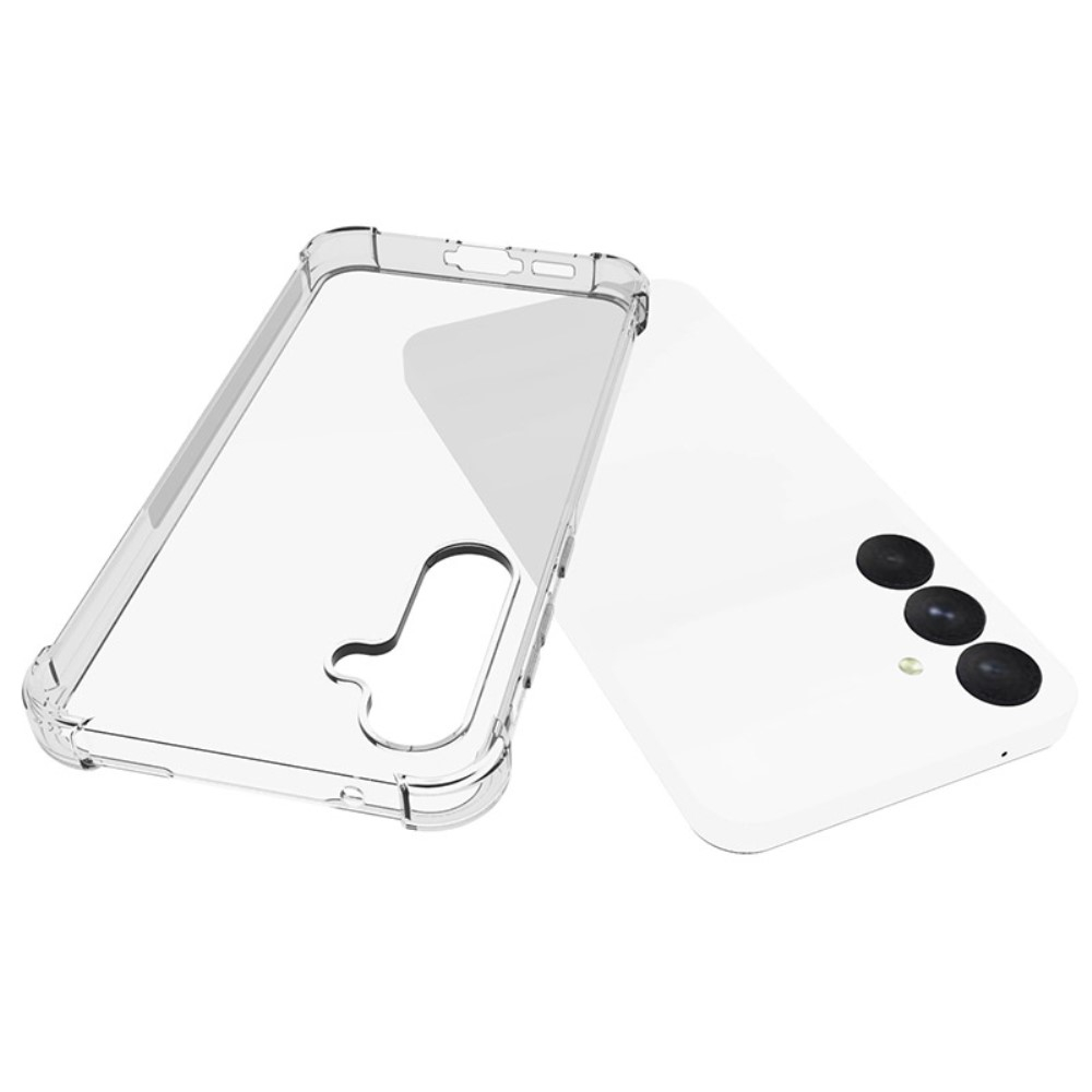 Samsung Galaxy A55 Gummi Hülle Air Cushion Fallschutz - Transparent