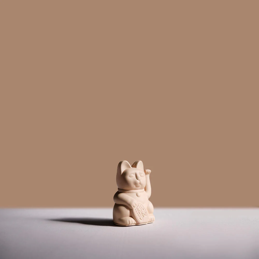 Donkey  Maneki-Neko kat, mini - Okker