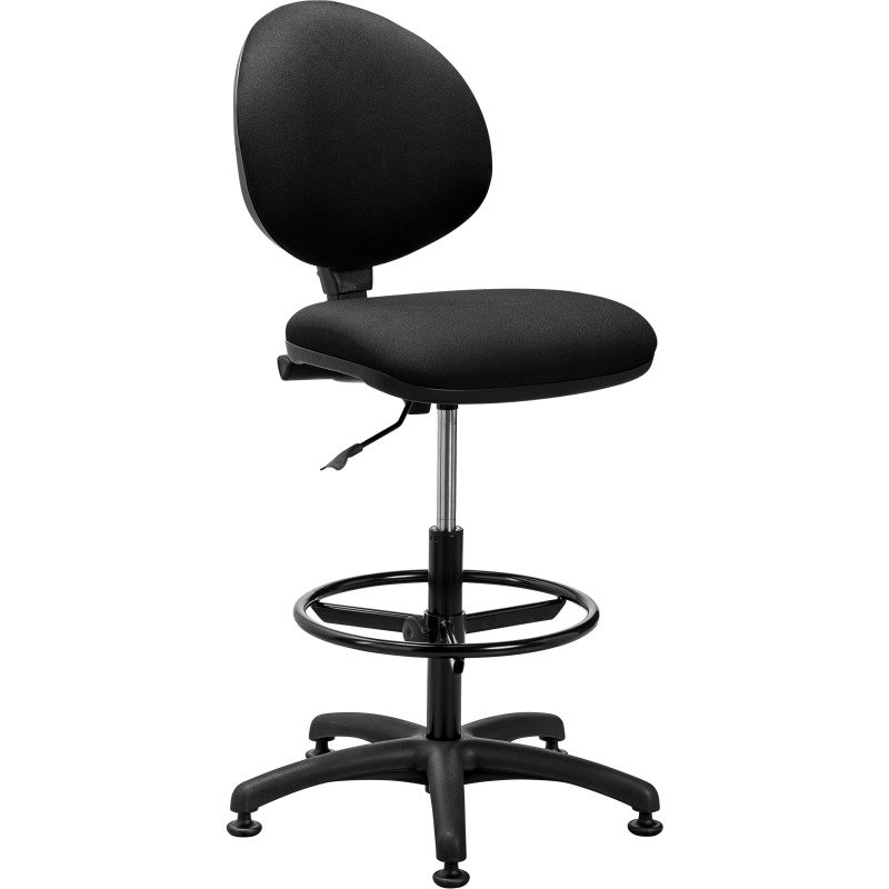 Chaise Office tissu - contact permanent - dossier haut